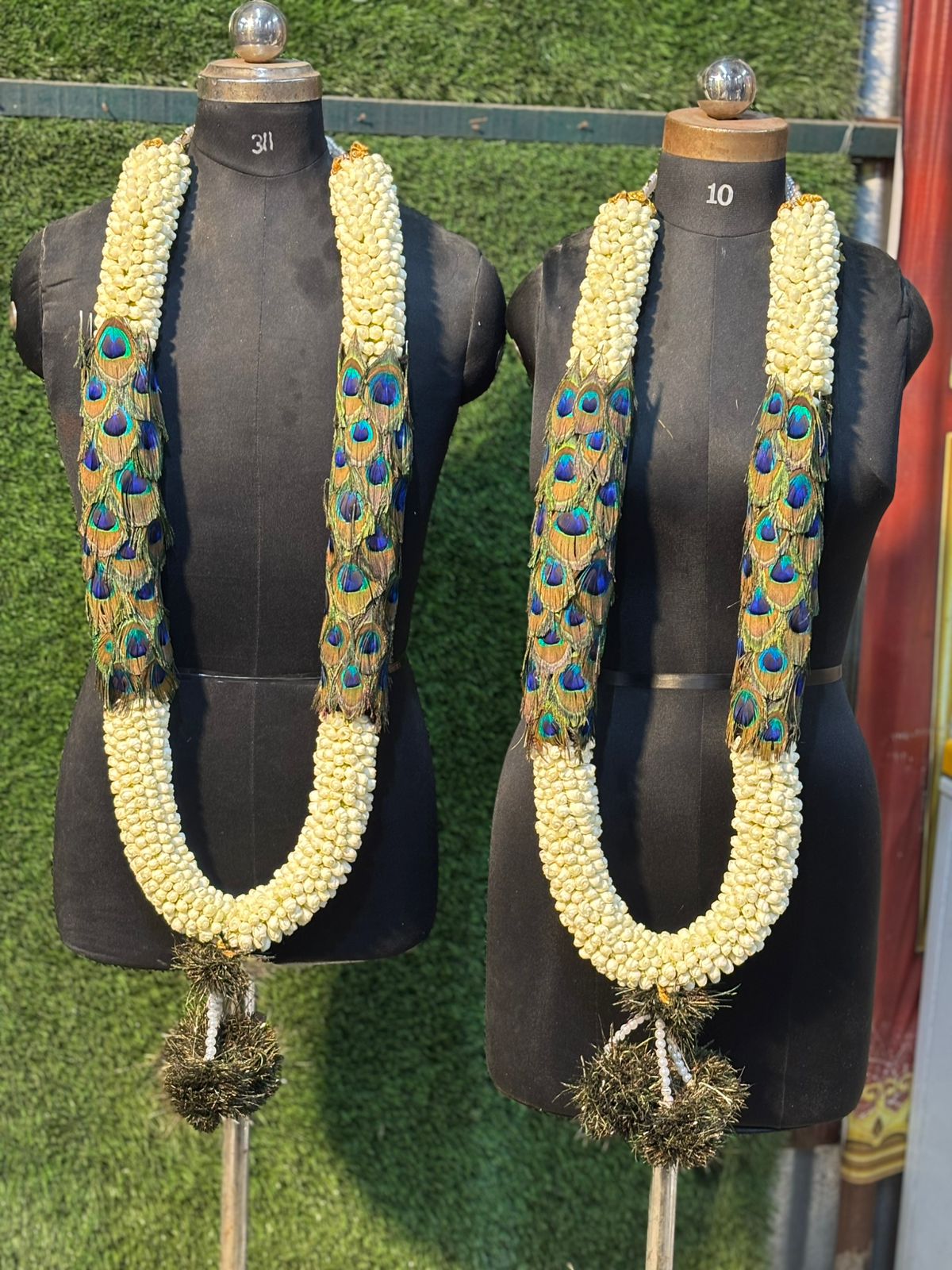 Peacock Elegance Wedding Malai