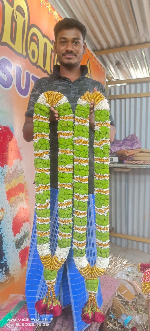 Green Chrysanthemum and Sambangi Malai